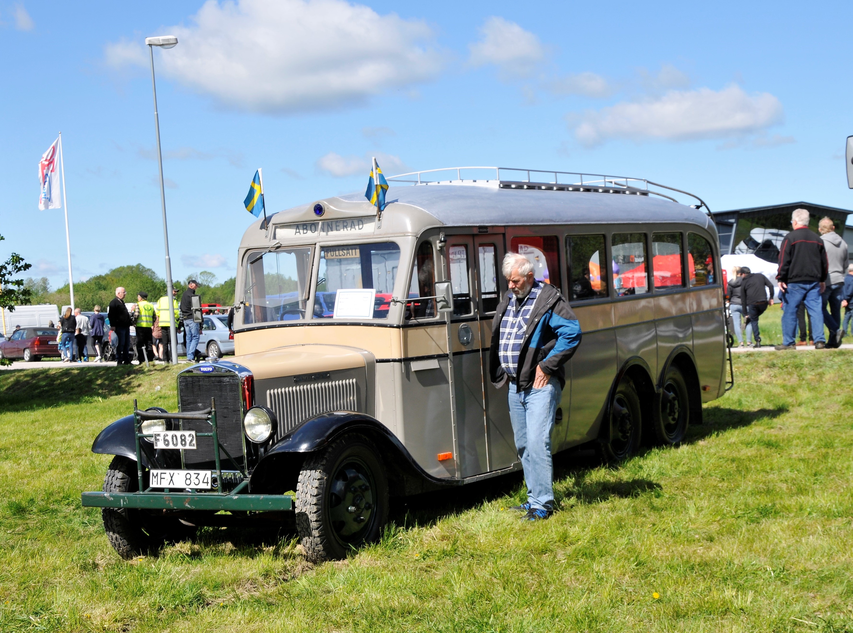 Volvo 72 DS Boggi från 1935 och plats för 25 passageraree Volvo 72 DS Boggi från 1935 och plats för 25 passageraree