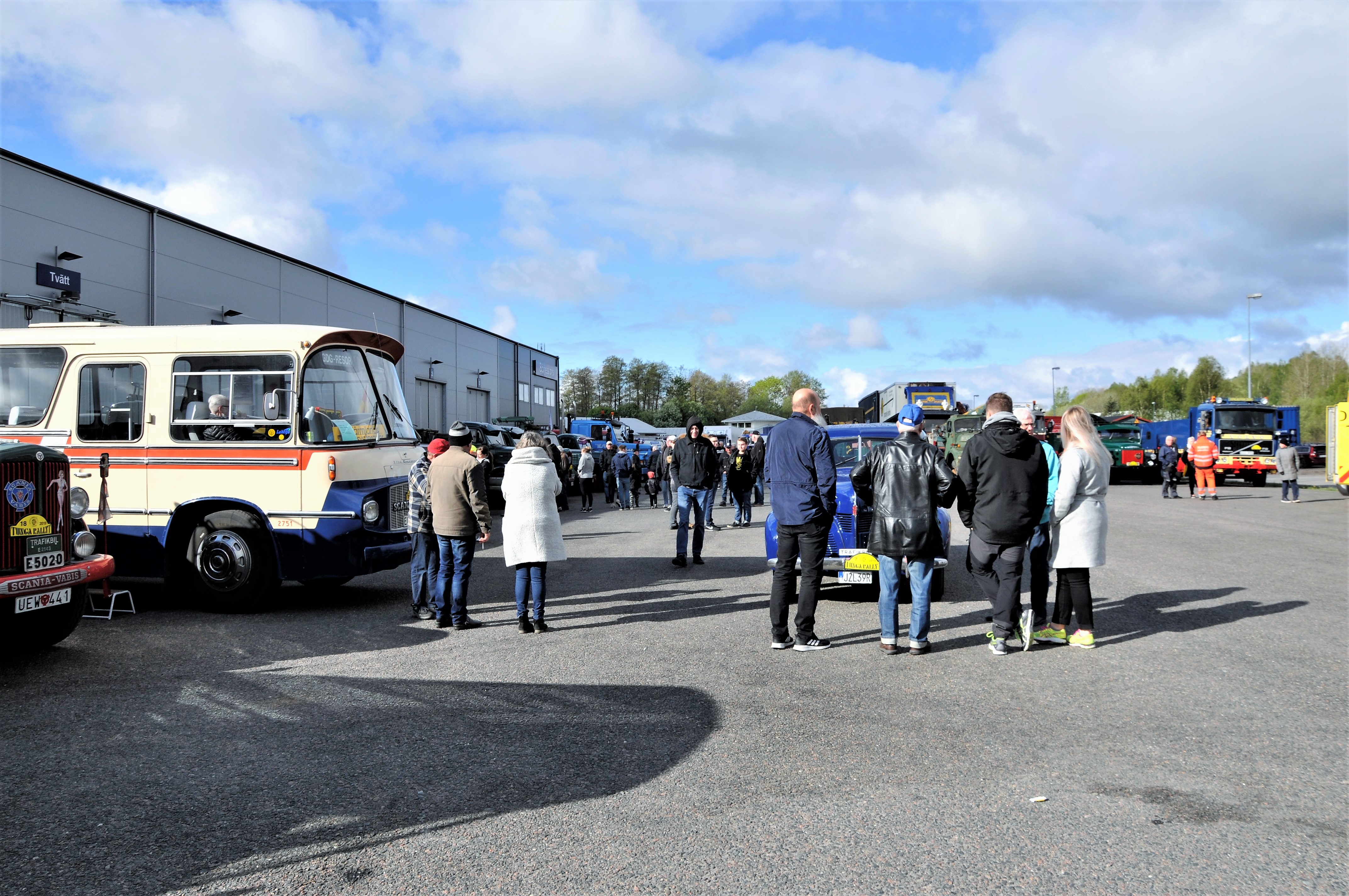 På plats vid starten i Alingsås På plats vid starten i Alingsås