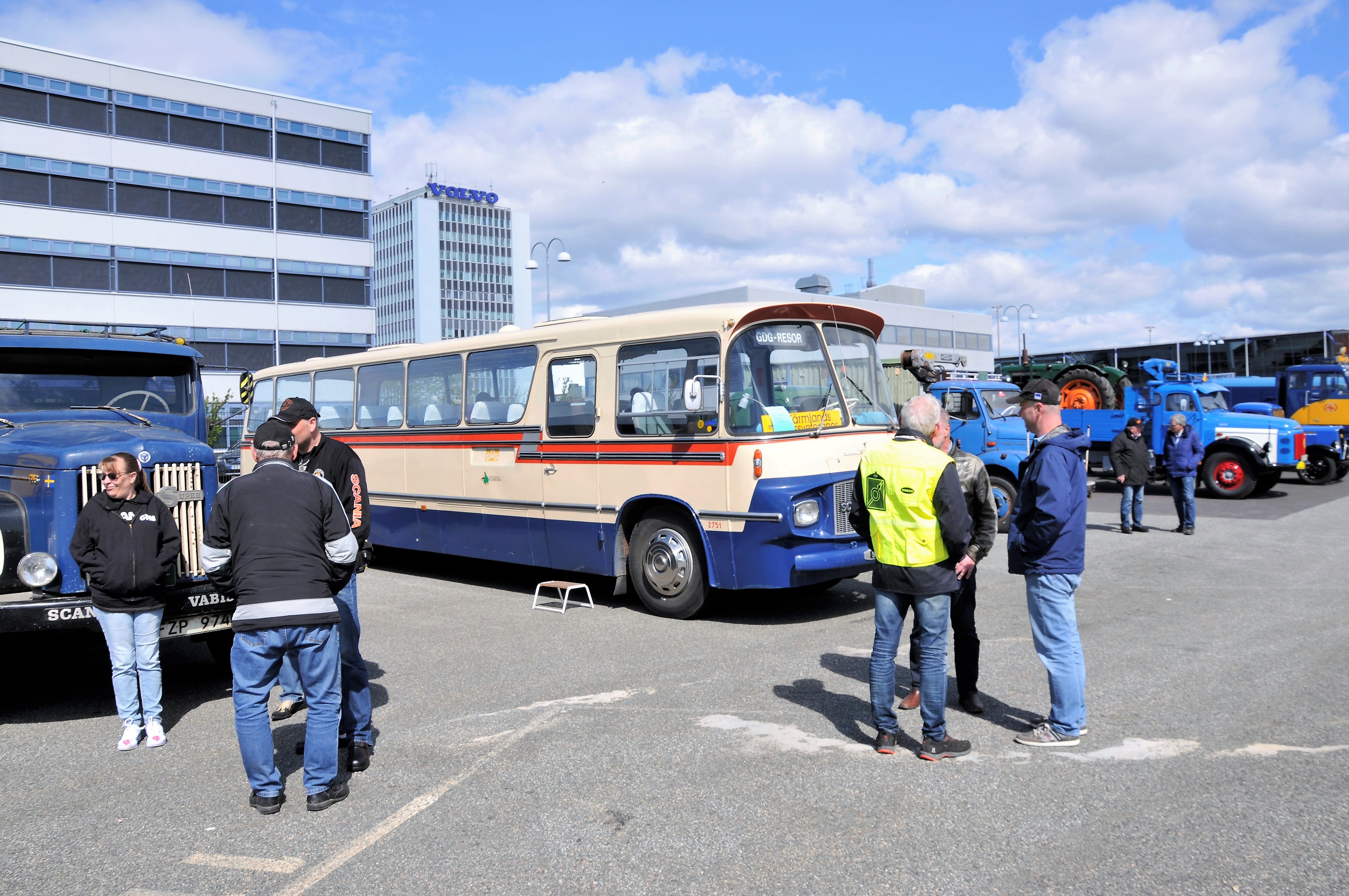 Vi har kommit i mål vid Volvomuseet i Göteborg Vi har kommit i mål vid Volvomuseet i Göteborg